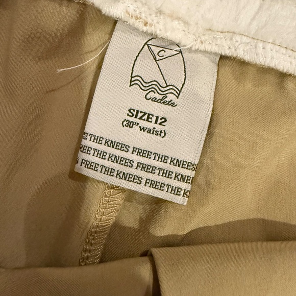 Cadets Khaki Shorts SZ 12 (30” Waist) NWT boys - Picture 2 of 3